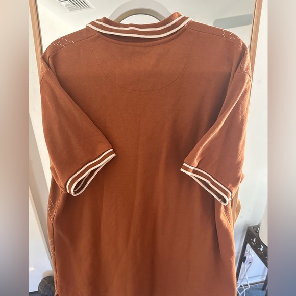 Ska & Soul Tan Knit Polo XXL - Picture 3 of 3